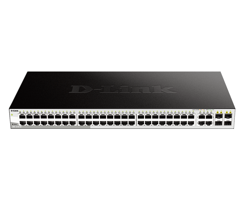 DGS-1210-10P 10-Port Gigabit Smart Managed PoE Switch with 130W